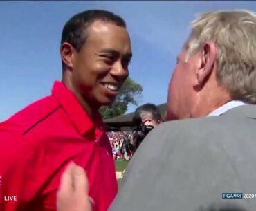PGA 2020 the Memorial Tournament interview of Tiger Woods