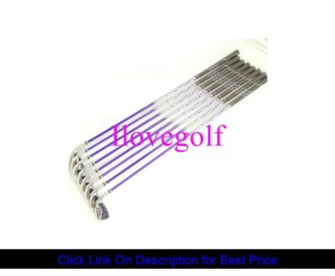 Women?s FL Irons Golf Clubs Irons Set 8PCS Golf Clubs 5-9PAS Lady Flex Graphite Shafts Headcovers D