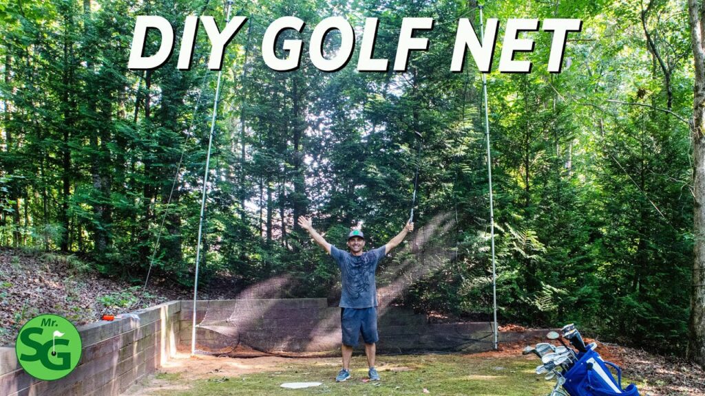 How To Build A Golf Practice Net