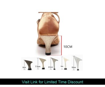 Pin buckle PU Latin dance shoes, a stylish high heels, suitable for standard ladies professional da