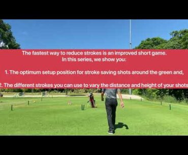 Greenside Technique - Intro, Setup and Swing Concept