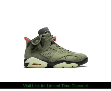 High Quality Travis Scotts X 6 Retro Medium Olive Men Basketball Shoes Denim Tinker Cactus Oregon M