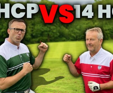 7 HANDICAP VS 14 HANDICAP BATTLE IT OUT IN AMAZING GOLF MATCH!