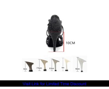 Luxury rhinestone 2019 new Latin dance shoes, designed for dancing women with large size modern Lat