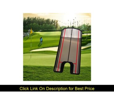 Golf Putting Practice Mirror Putting Mirror Alignment Training Aid Golf Practice Putter Mirror Eye
