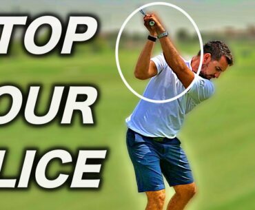HOW TO STOP YOUR SLICE WITH THE TRAIL ARM | Golf Lesson Tips