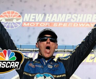 Kevin Harvick breaks down last lap battle in Foxwoods Resort Casino 301 | Motorsports on NBC
