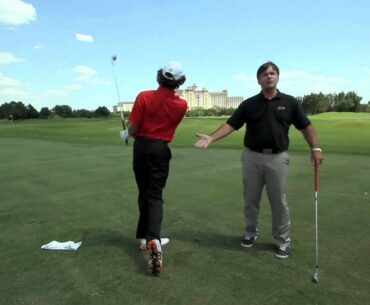 How to Teach Kids Golf (Swing Mechanics - Towel Drill)