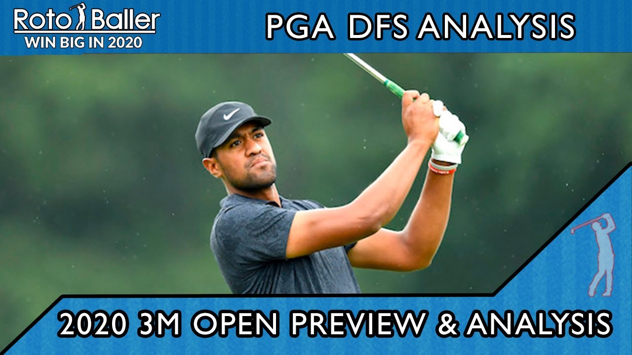 3M Open PGA DFS Lineup Picks for DraftKings, FanDuel FOGOLF
