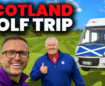 SCOTLAND GOLF ROAD TRIP - FIRST DAY