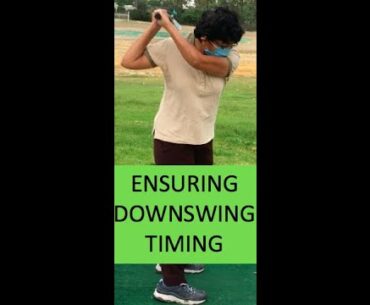 Timing in The Golf Swing