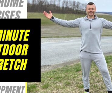 OUTDOOR STRETCH WORKOUT VIDEO! Great way to exercise anywhere!