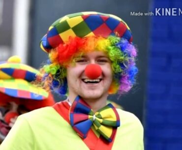 Hartlepool fans head to Tranmere dressed as clowns