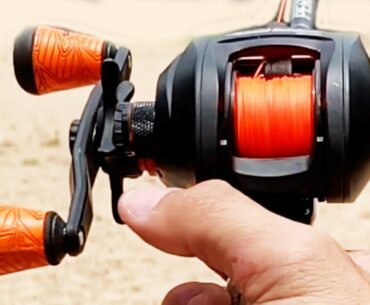 ONE ARM, NO THUMB CASTING! KastKing Speed Demon Pro Baitcasting Reel