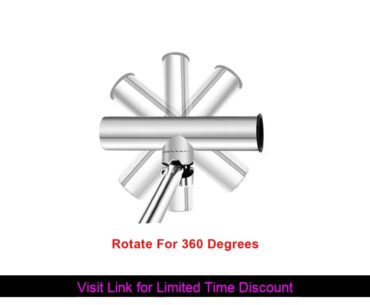 Clamp on Boat Fishing Stainless Rod Holder for Rails 7/8" to 1" 35DC26