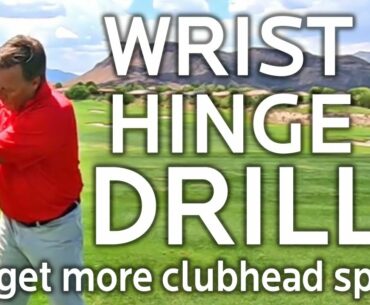 BEST DRILL TO LOOSEN YOUR WRISTS (Get More Clubhead Speed)