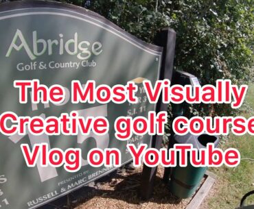 The worst playing golf youtuber l Abridge golf and country club
