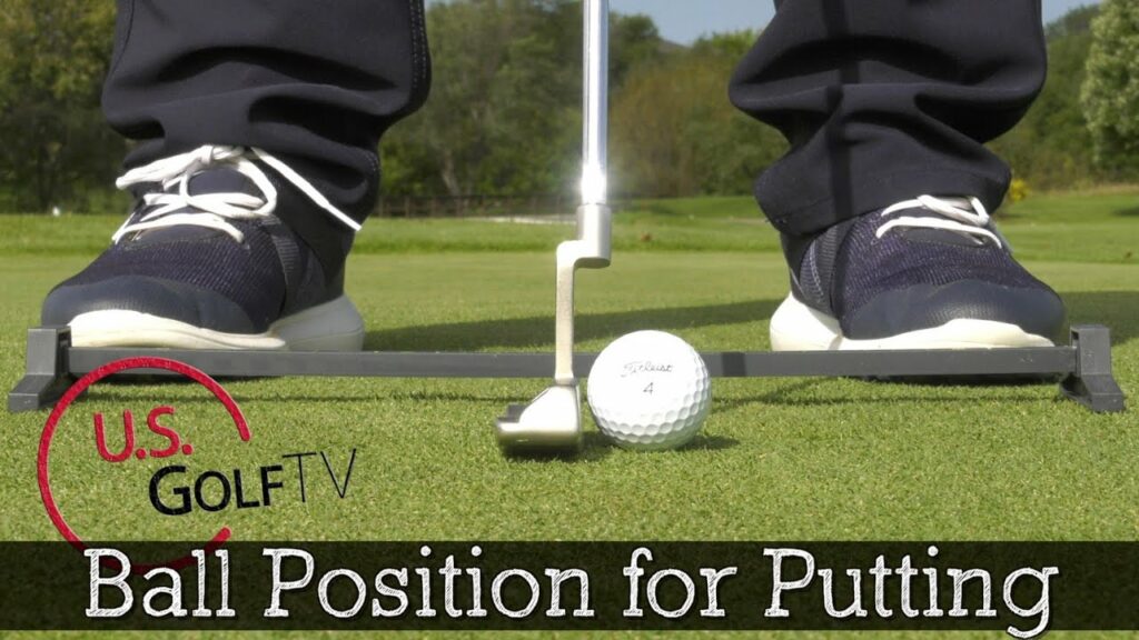 The Proper Golf Ball Position for Putting (PUTTING TIPS) FOGOLF