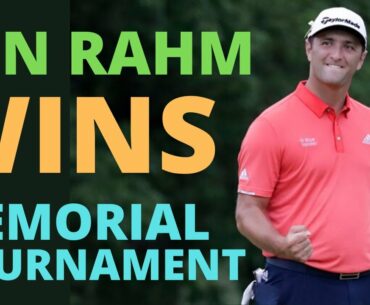 Jon Rahm Memorial Tournament 2020 Winner | Virtual Press Conference Interview FIRST TO TEE
