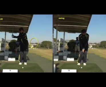 V1 Pro Golf swing analysis software with Toshi