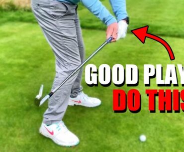 ALL GOOD GOLFERS DO THIS IN THE GOLF SWING - SIMPLE GOLF TIPS