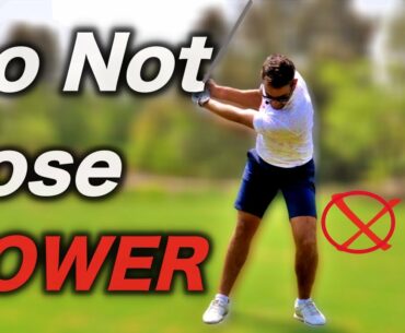 HOW TO STOP A REVERSE PIVOT IN THE GOLF SWING | Golf Swing Tips
