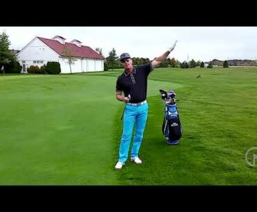 How to Hit a Full Shot from an Uphill Lie