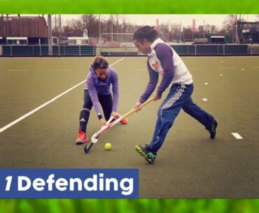 1 vs 1 Defending Tutorial - Field Hockey Technique | HockeyheroesTV