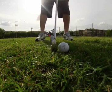 GoPro Hitting Golf Balls @ the Driving Range