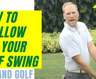 GOLF TIP | How To Shallow Out Your Golf Swing