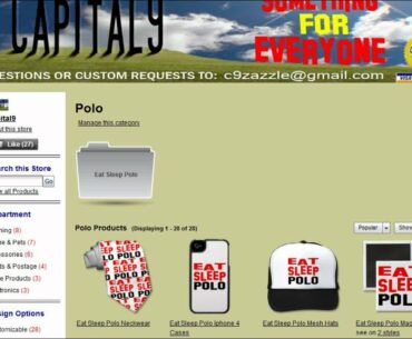 Polo - shirts, hats, mugs, iphone cases, stickers, +MORE! LINK BELOW