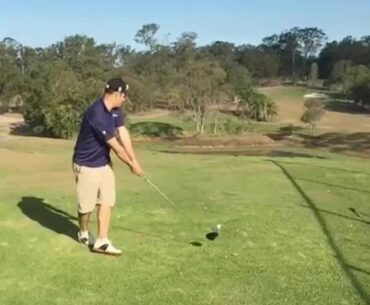 Longest Ever Happy Gilmore Drive (Slow Motion Golf Swing)