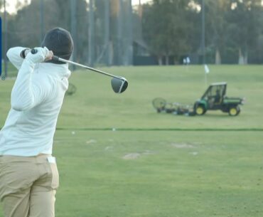 Rory McIlroy's range session at The Genesis Invitational