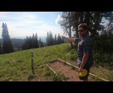 Innova Wraith One Disc Round - Grand Targhee Ski Resort Disc Golf Course
