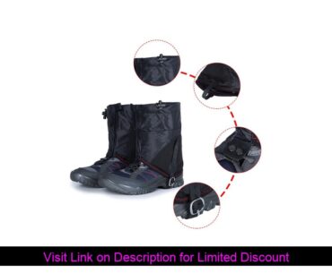 Unisex Waterproof Cycling Legwarmers Leg Cover Camping Hiking Ski Boot Travel Shoe Snow Hunting Cli
