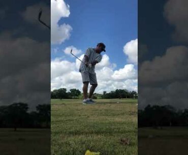 Golf wide takeaway with drill
