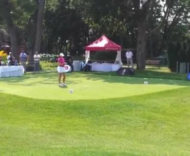 Final Group tees off at the 2014 Canadian Junior Girls Championship