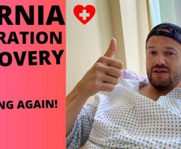 HERNIA REPAIR SUCCESS and RECOVERY .. back running VERY SOON!