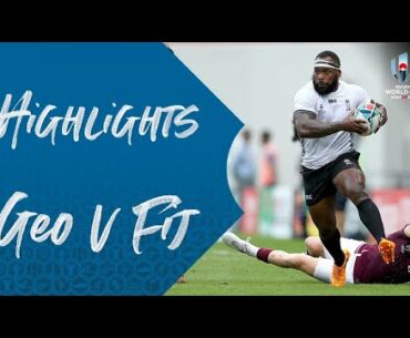 Highlights: Georgia 10-45 Fiji - Rugby World Cup 2019
