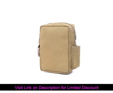 1000D Waterproof Camping Hiking Bags Outdoor Military Equipment Tactical Molle EDC Pouch Utility Ga