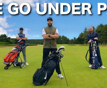We go UNDER PAR golf course vlog Ft - Peter Finch & Matt Fryer