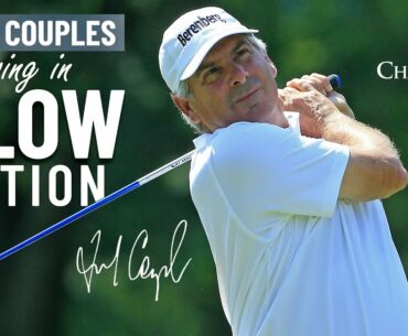 Fred Couples swing in slow motion (every angle)