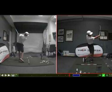 Nice Swinging Lady Golfer | Martin Chuck | Tour Striker Golf Academy