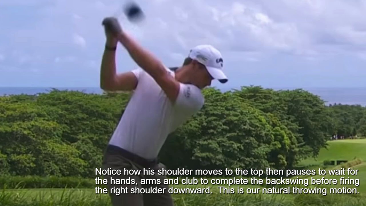 Thomas Detry example of the source of power in golf Thomas Detry example of the source of power in golf