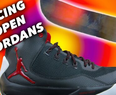 Hot Knife VS Jordan Shoe