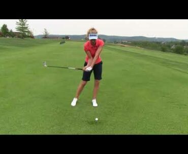 Chase the Ball Drill to help stop chunking shots
