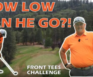 Playing From the Front Tees | Can He Break 30?!