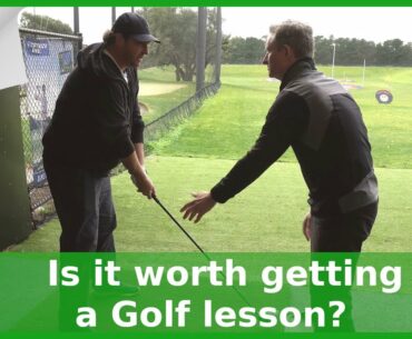 Is It Worth Getting a Golf Lesson?