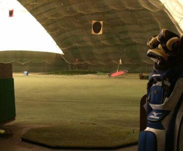 Hitting through my full set of clubs. Cobra and Mizuno