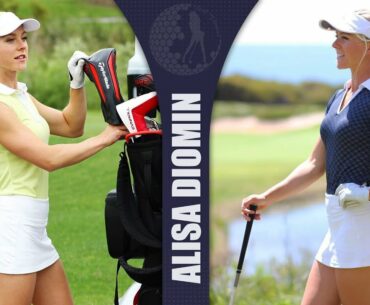 Golf Swing | Professional Golfer Alisa Diomin